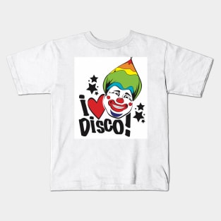 I heart Disco logo Kids T-Shirt